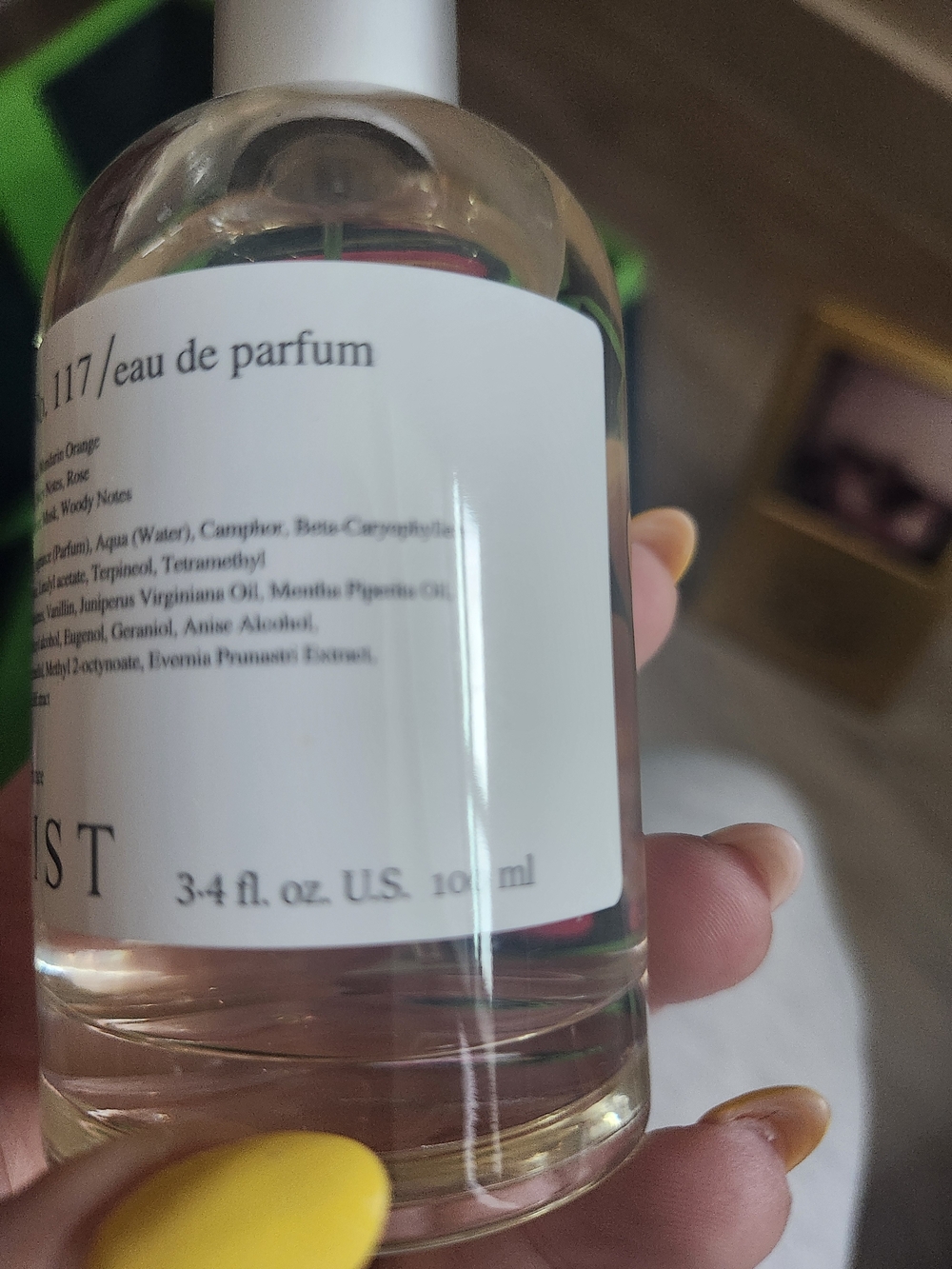 TWIST Billy's No. 117 Eau de Parfum - Light Amber Fragrance - Picture 2 of 2